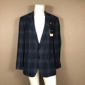 Lauren Ralph Lauren NWT Ultraflex Sport Coat Sz 46L Lexington Window Pane Plaid
